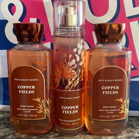 Bath & Body Works Copper Fields set